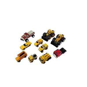 Vintage Tonka, Remco & Other Small Vehicle Lot Of 10